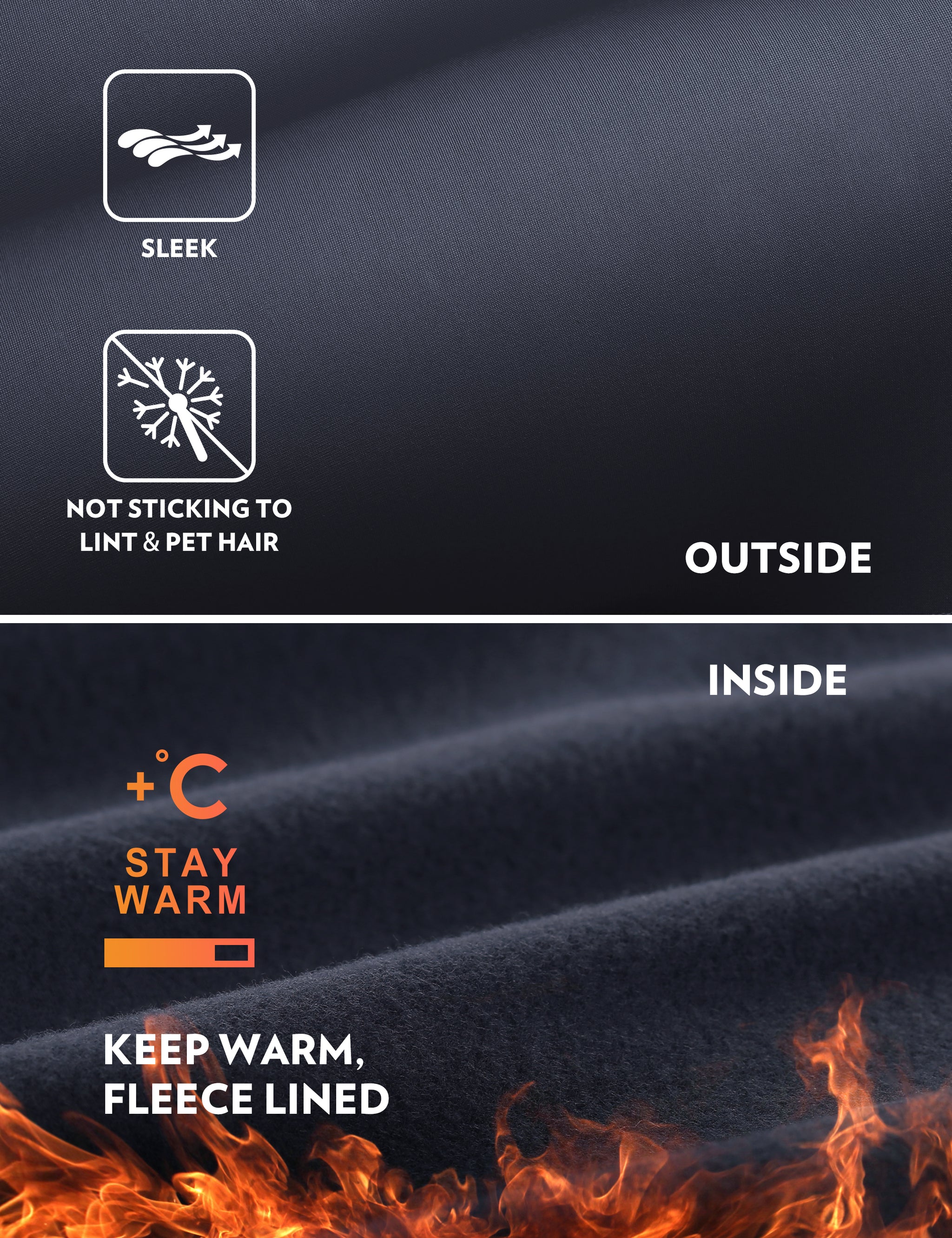 Thermal Fleece Lined Pocket Legging 25''