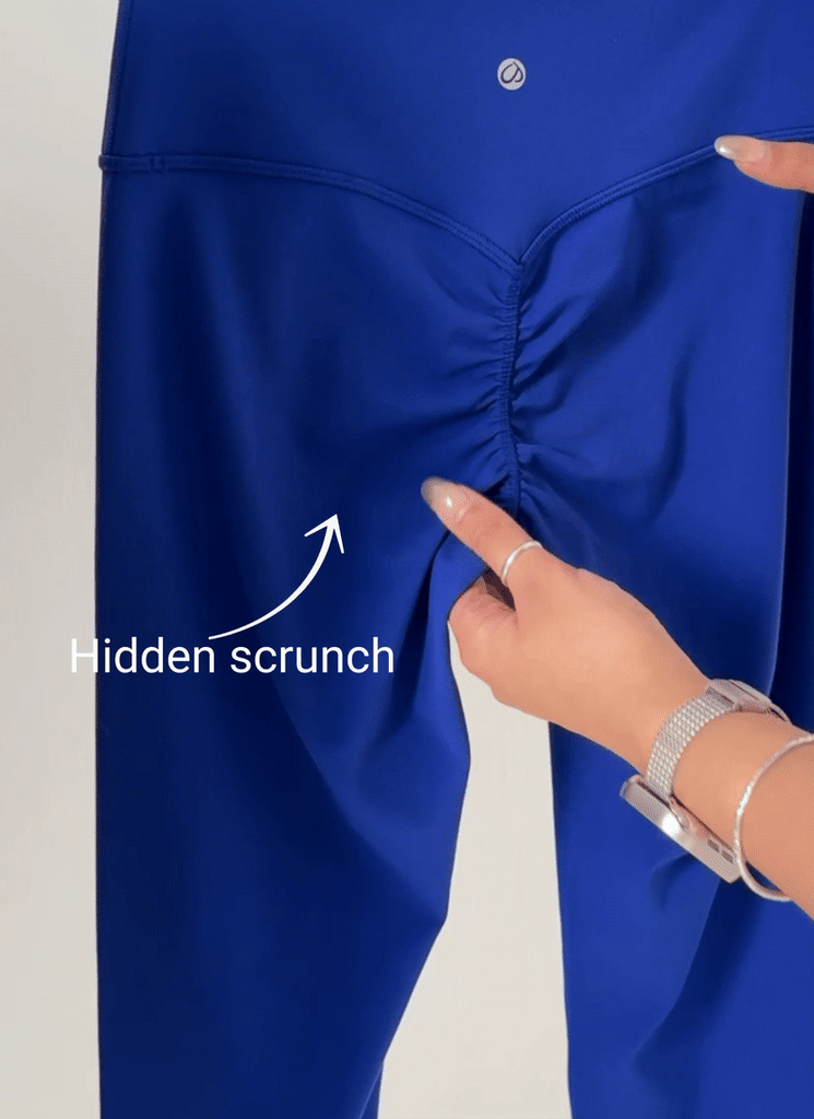 CRZ YOGA Women Butterlift High Rise Scrunch Butt Legging No Front Seam Mysterious Grey