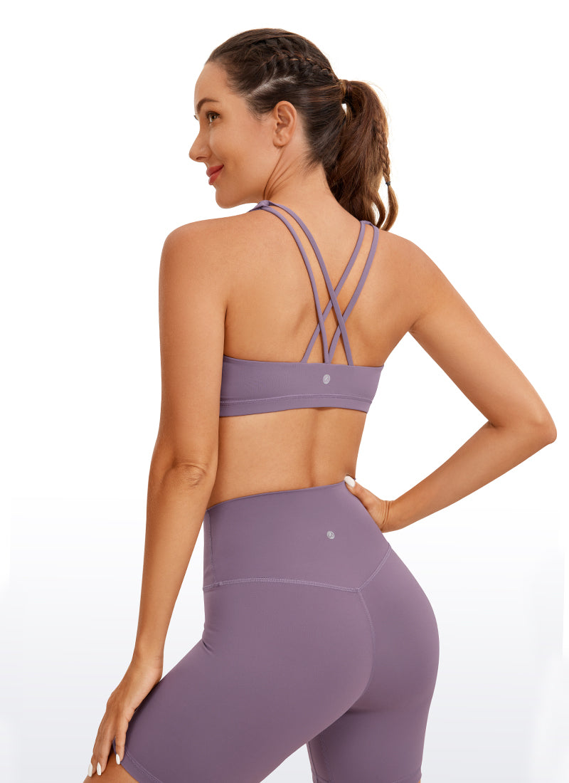 Nakedfeel Bra Cross Back Low Cut