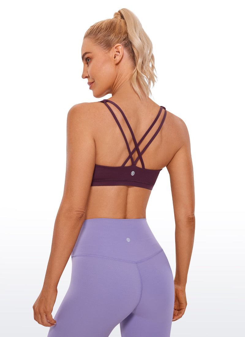 Nakedfeel Bra Cross Back Low Cut