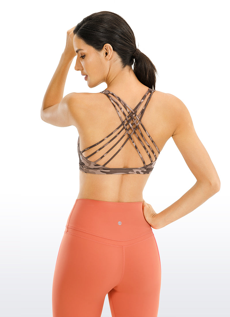 Nakedfeel Low Cut Strappy Bra (8 Straps)