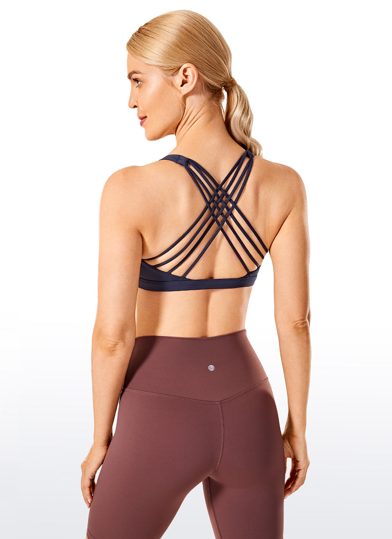 Bra basso impatto sportivo strappy