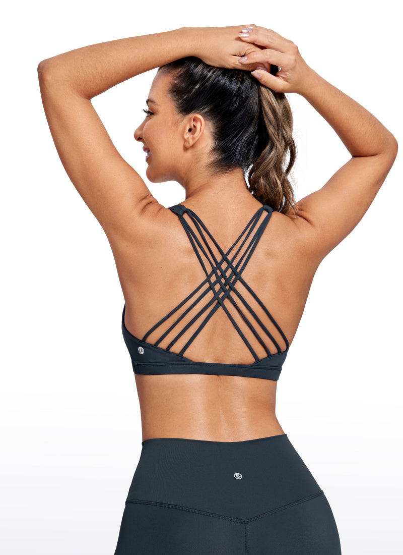 Nakedfeel Strappy Bra Low Cut