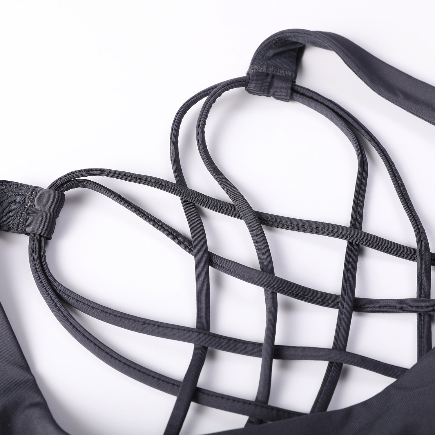 Nakedfeel Low Cut Strappy Bra (8 Straps)