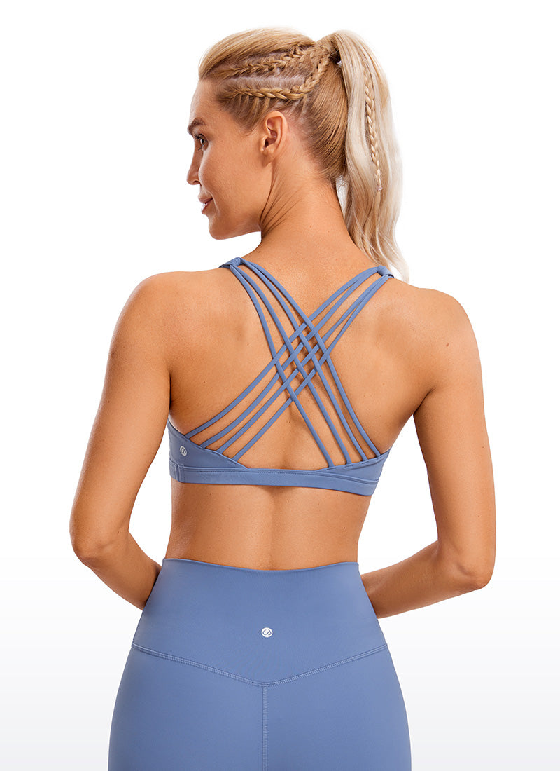 Bra basso impatto sportivo strappy