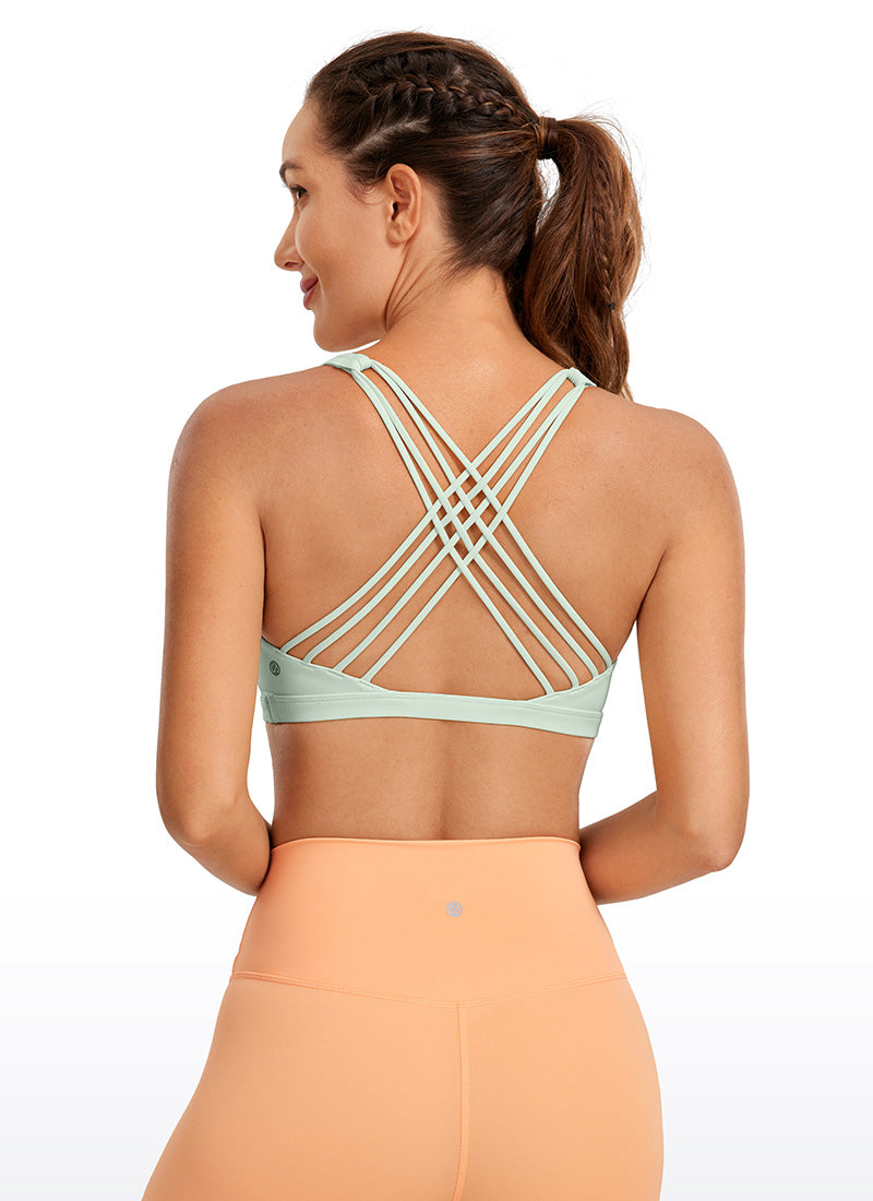 Nakedfeel Strappy Bra Low Cut