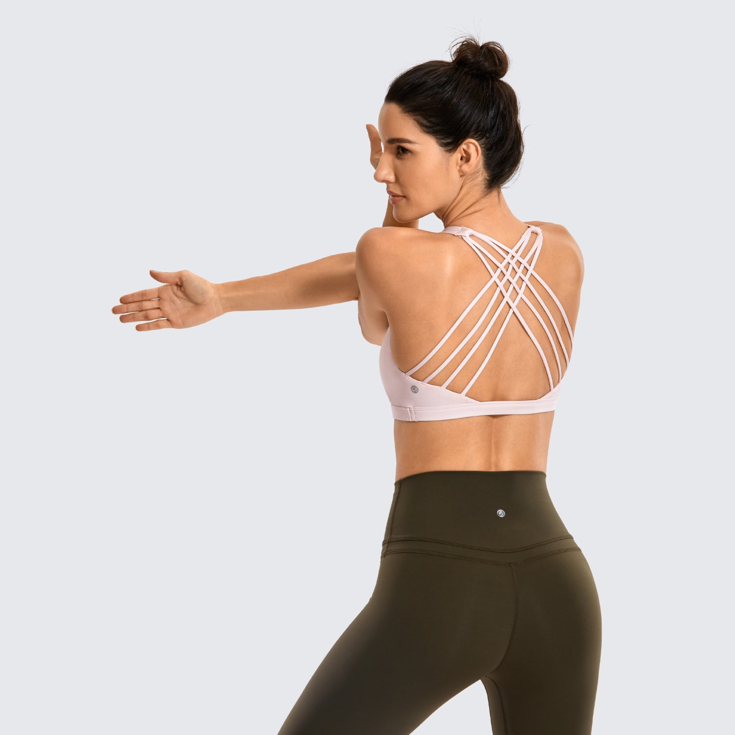 Nakedfeel Low Cut Strappy Bra (8 Straps)