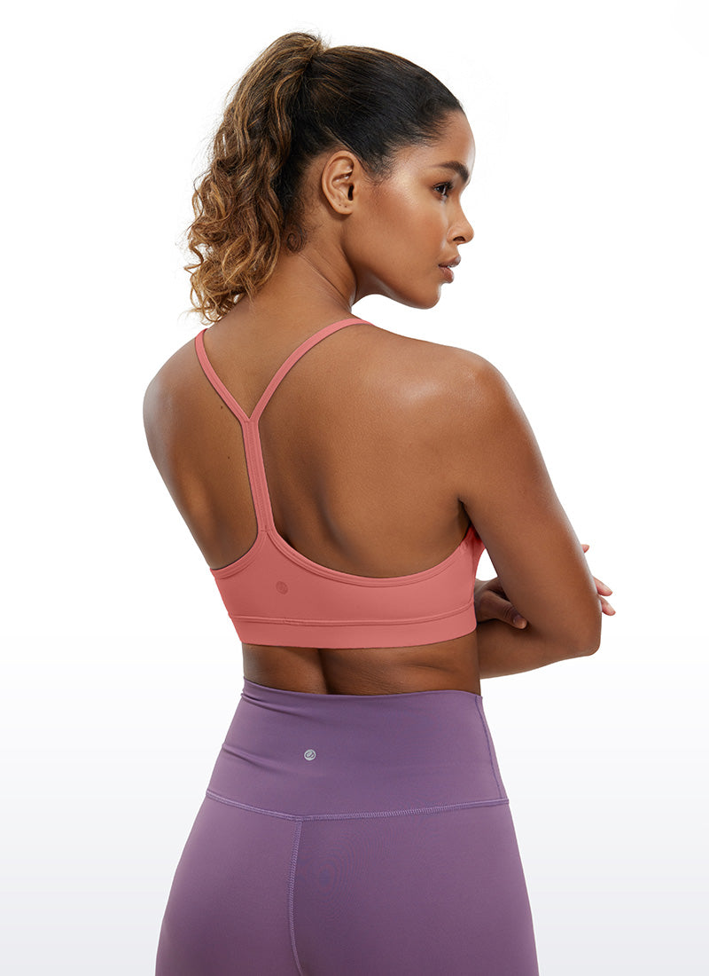 Butterluxe Y Back Spaghetti Thin Strap Bra