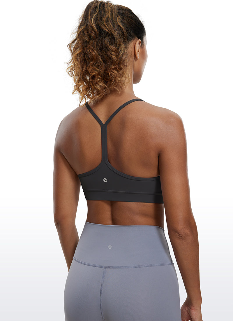 Butterluxe Y Back Spaghetti Thin Strap Bra