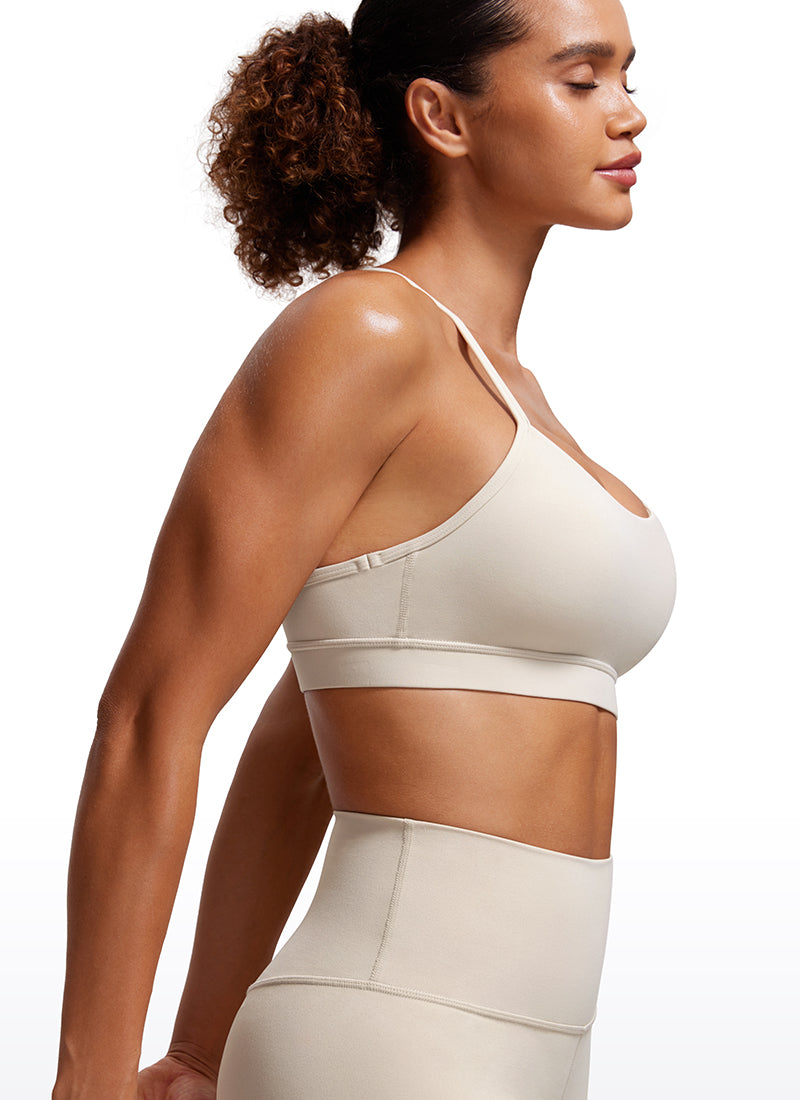 Butterluxe Y Back Spaghetti Thin Strap Bra