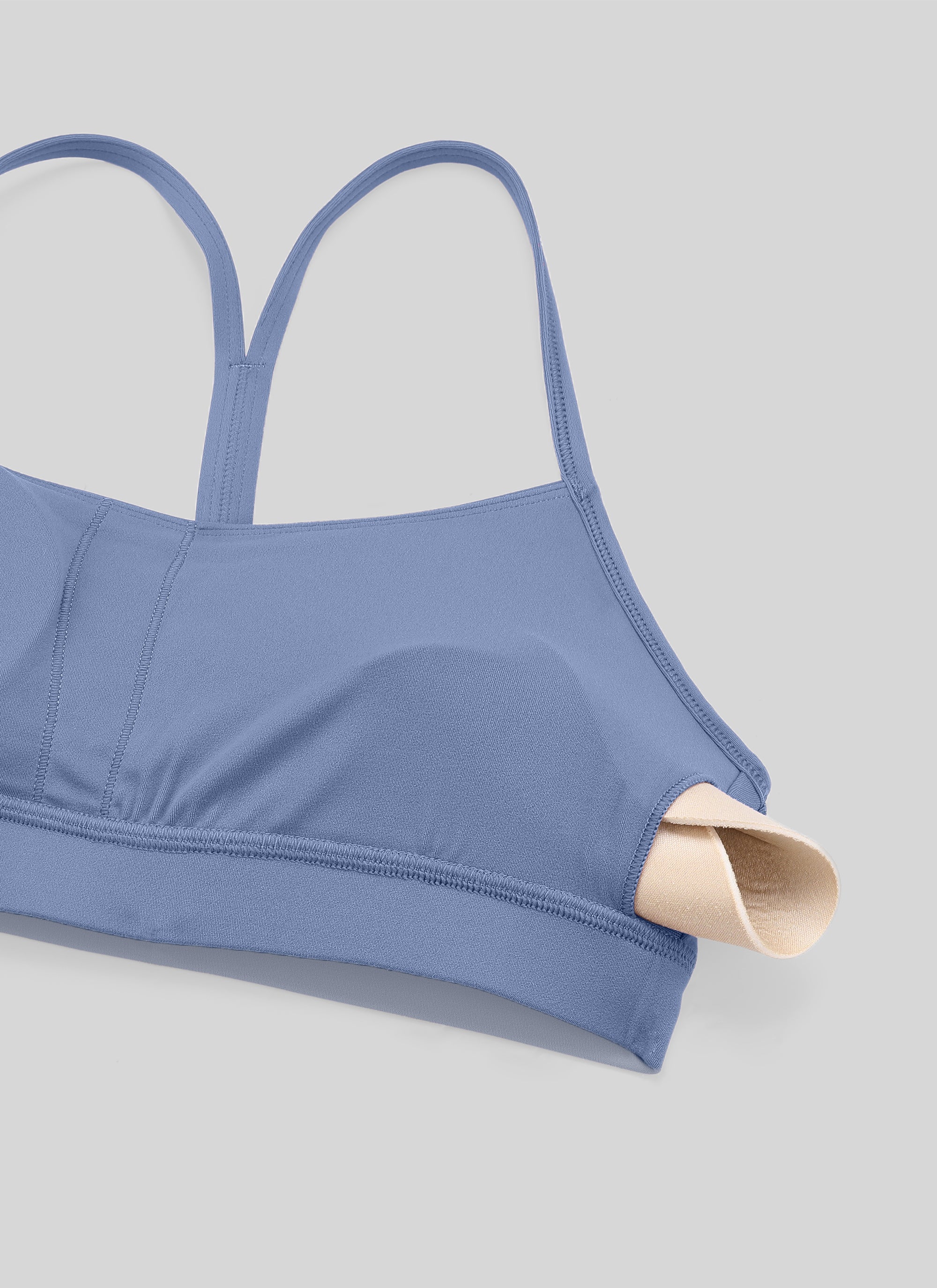 Butterluxe Y Back Spaghetti Thin Strap Bra