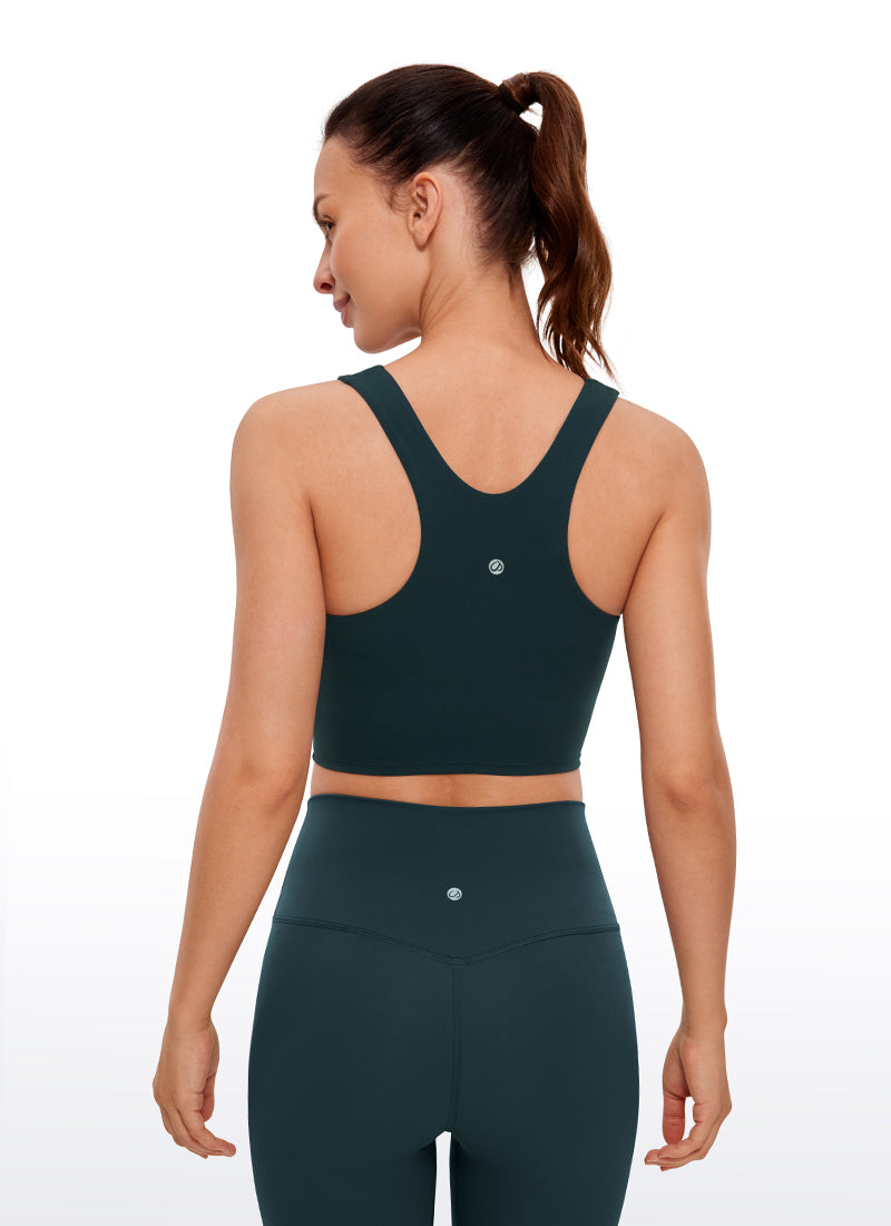 Butterluxe – Hochgeschlossenes Racerback-Tanktop