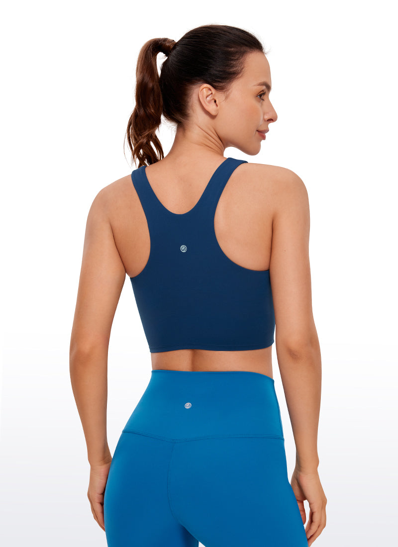 Butterluxe – Hochgeschlossenes Racerback-Tanktop