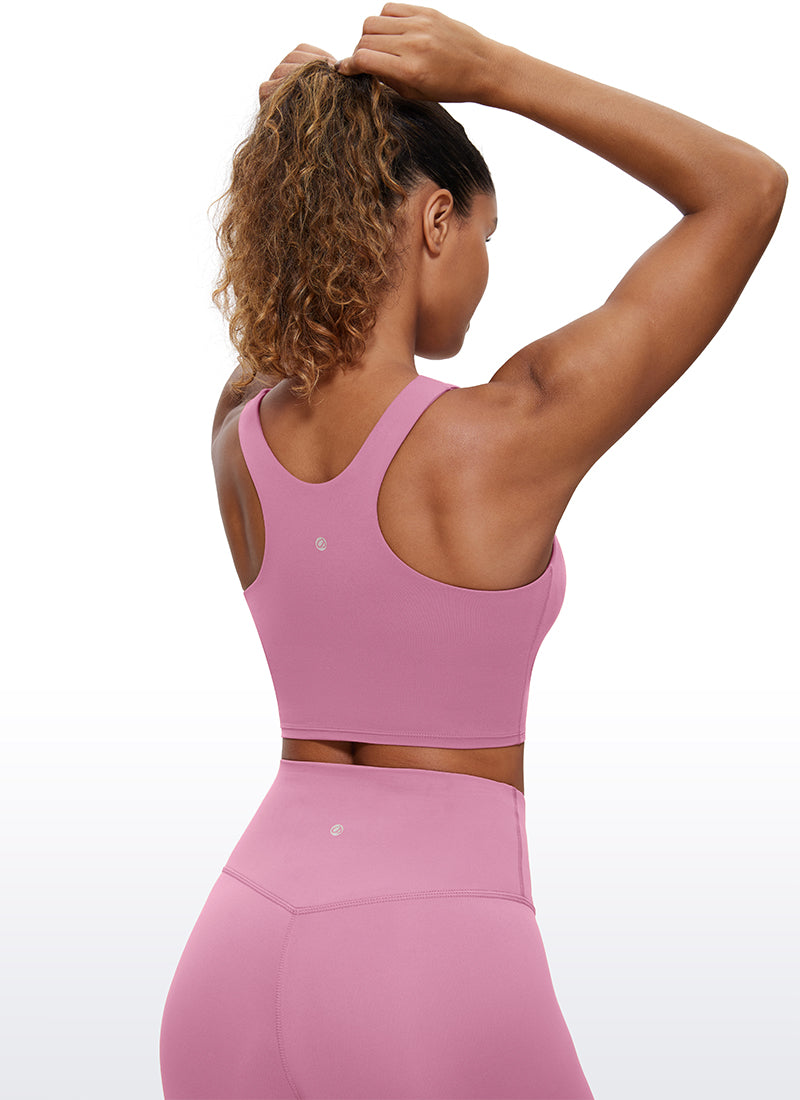 Butterluxe High Neck Racerback Tank