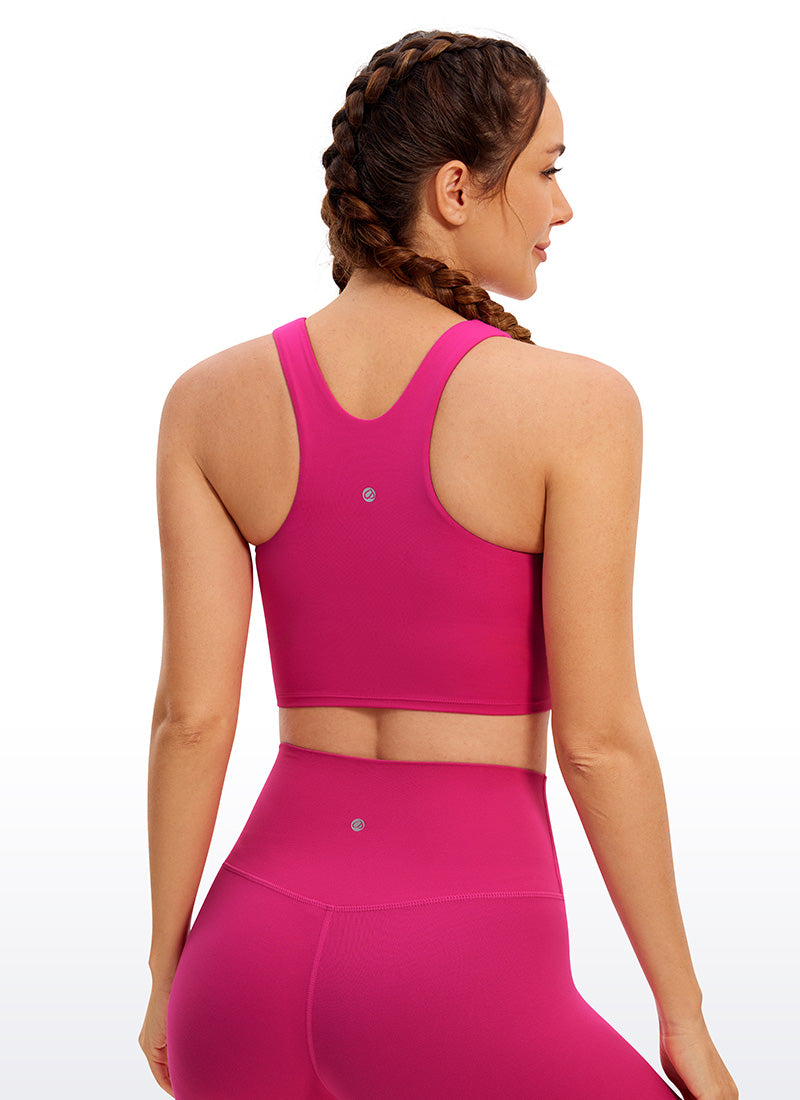 Butterluxe High Neck Racerback Tank