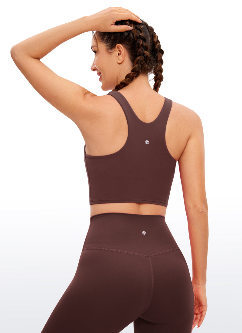 Butterluxe – Hochgeschlossenes Racerback-Tanktop