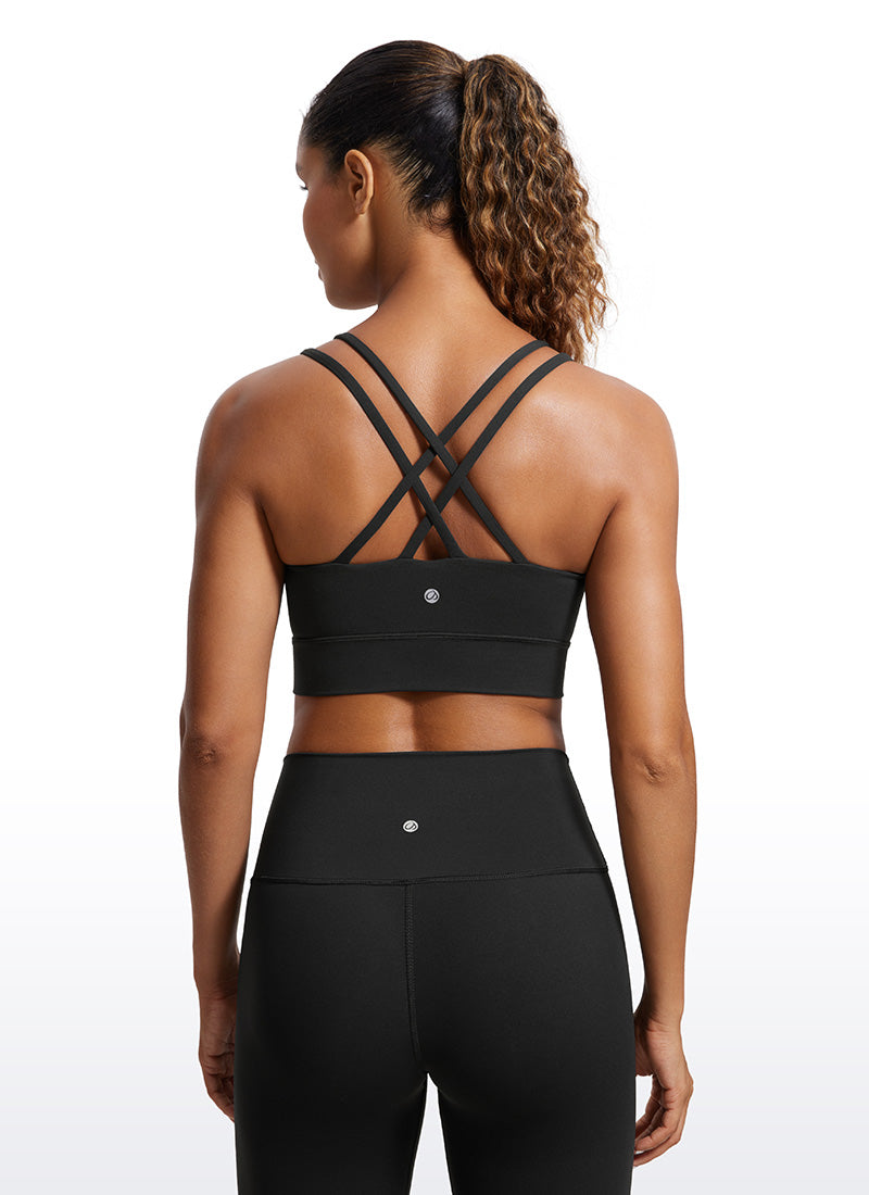 Butterluxe – Geformte Körbchen – Criss Cross-Sport-BH