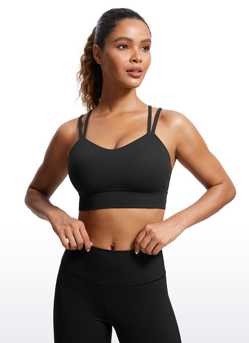 Butterluxe – Geformte Körbchen – Criss Cross-Sport-BH