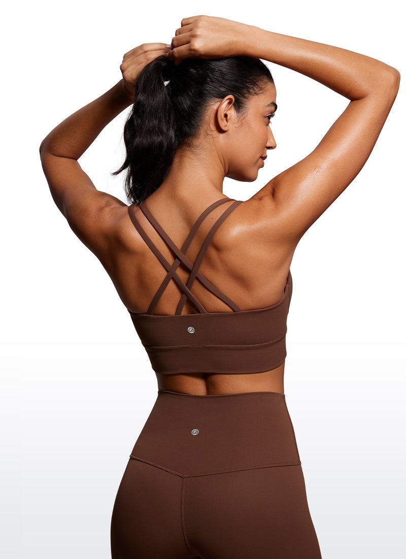 Butterluxe – Geformte Körbchen – Criss Cross-Sport-BH