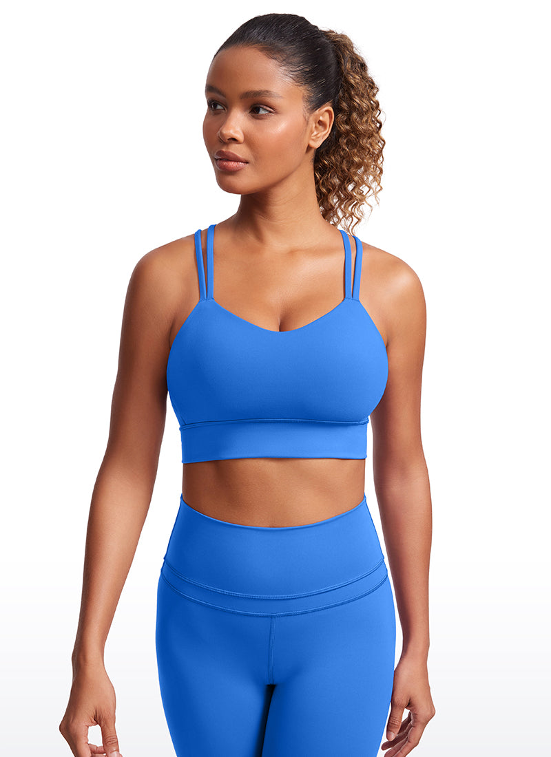 Butterluxe Molded cups Criss Cross Sports Bra