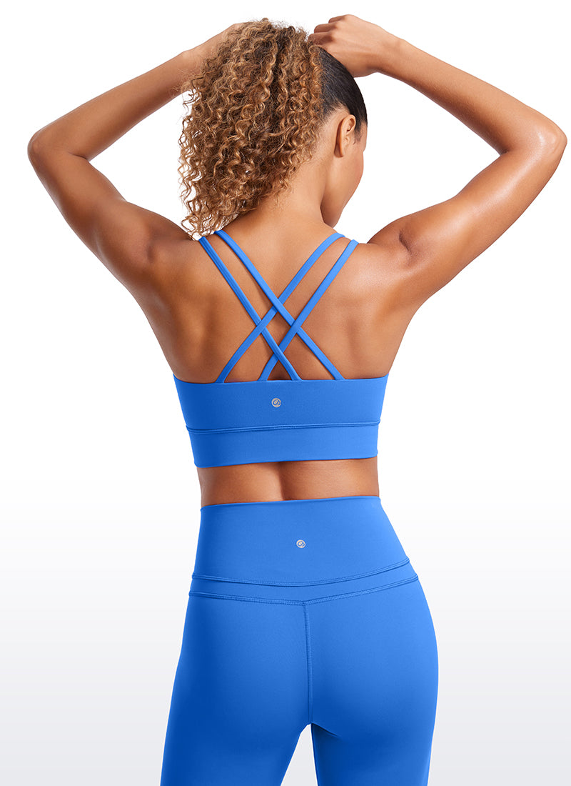 Butterluxe – Geformte Körbchen – Criss Cross-Sport-BH