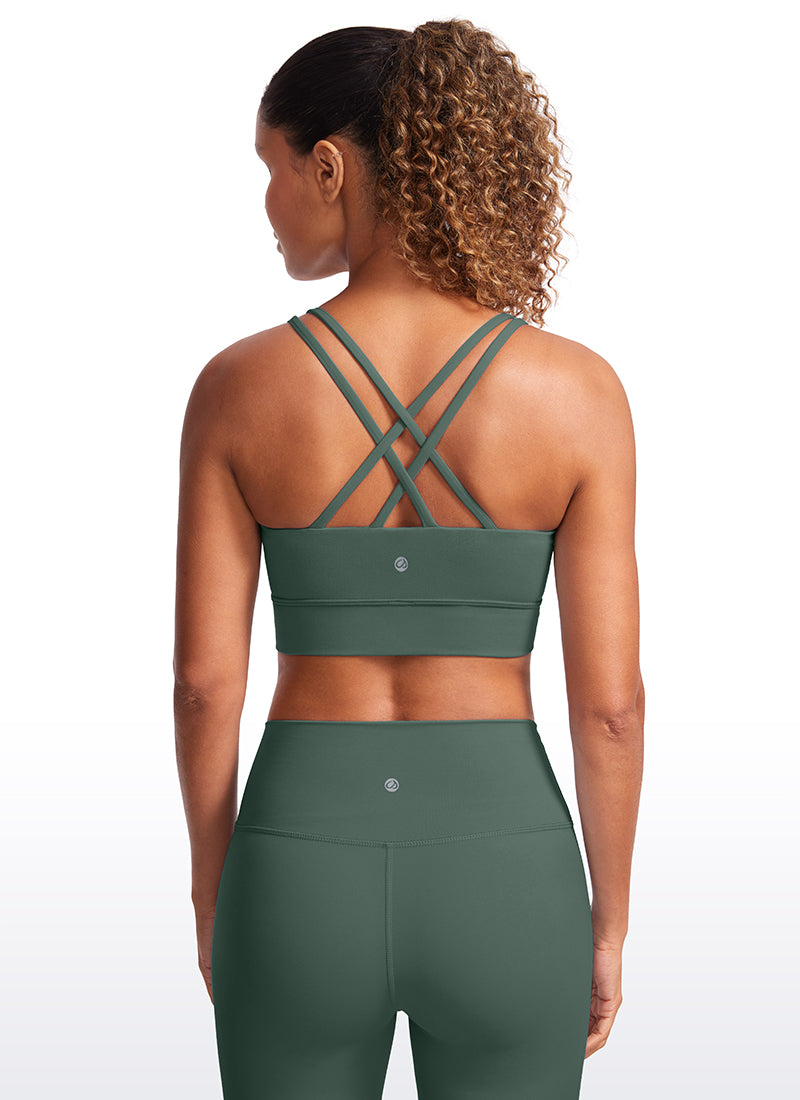 Butterluxe – Geformte Körbchen – Criss Cross-Sport-BH