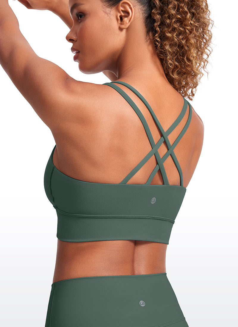 Butterluxe – Geformte Körbchen – Criss Cross-Sport-BH