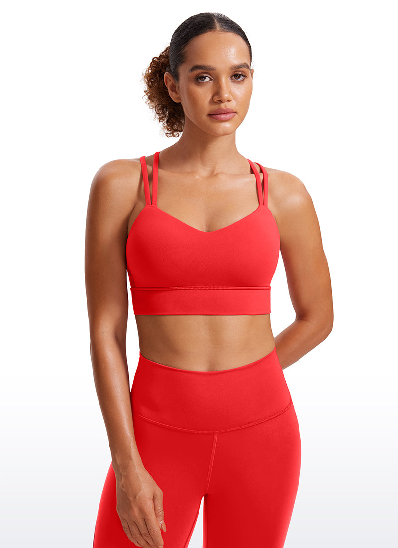 Butterluxe Molded cups Criss Cross Sports Bra