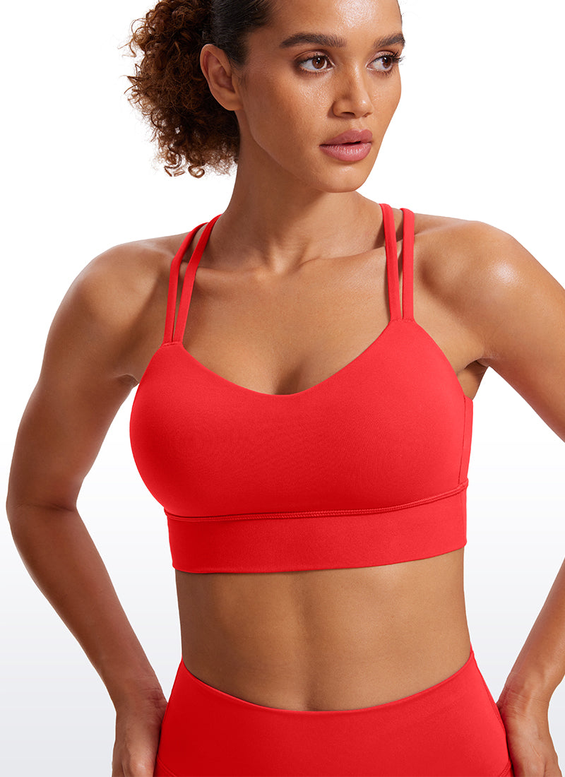 Butterluxe Molded cups Criss Cross Sports Bra