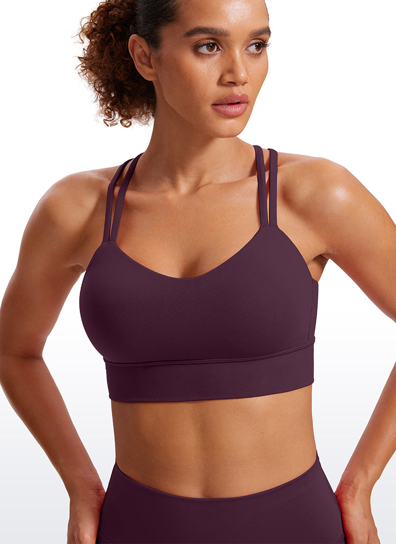 Butterluxe Molded cups Criss Cross Sports Bra