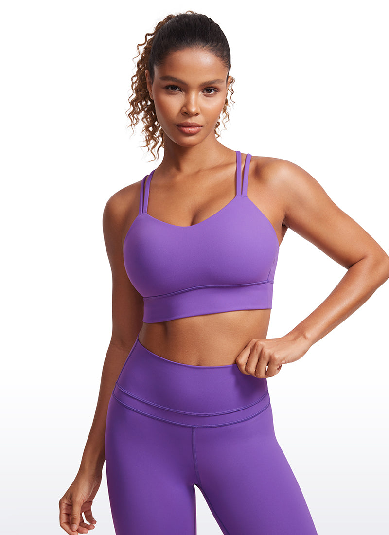 Butterluxe – Geformte Körbchen – Criss Cross-Sport-BH