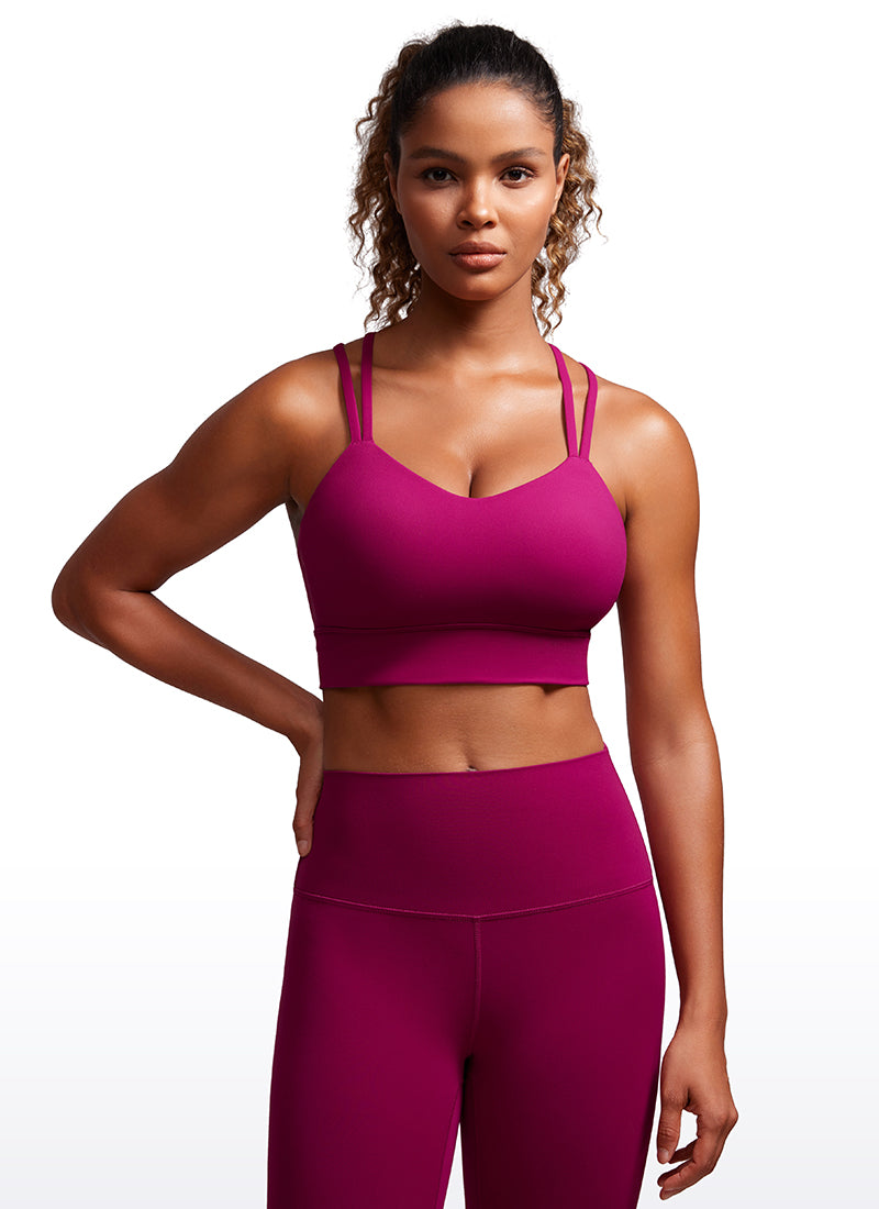 Butterluxe – Geformte Körbchen – Criss Cross-Sport-BH