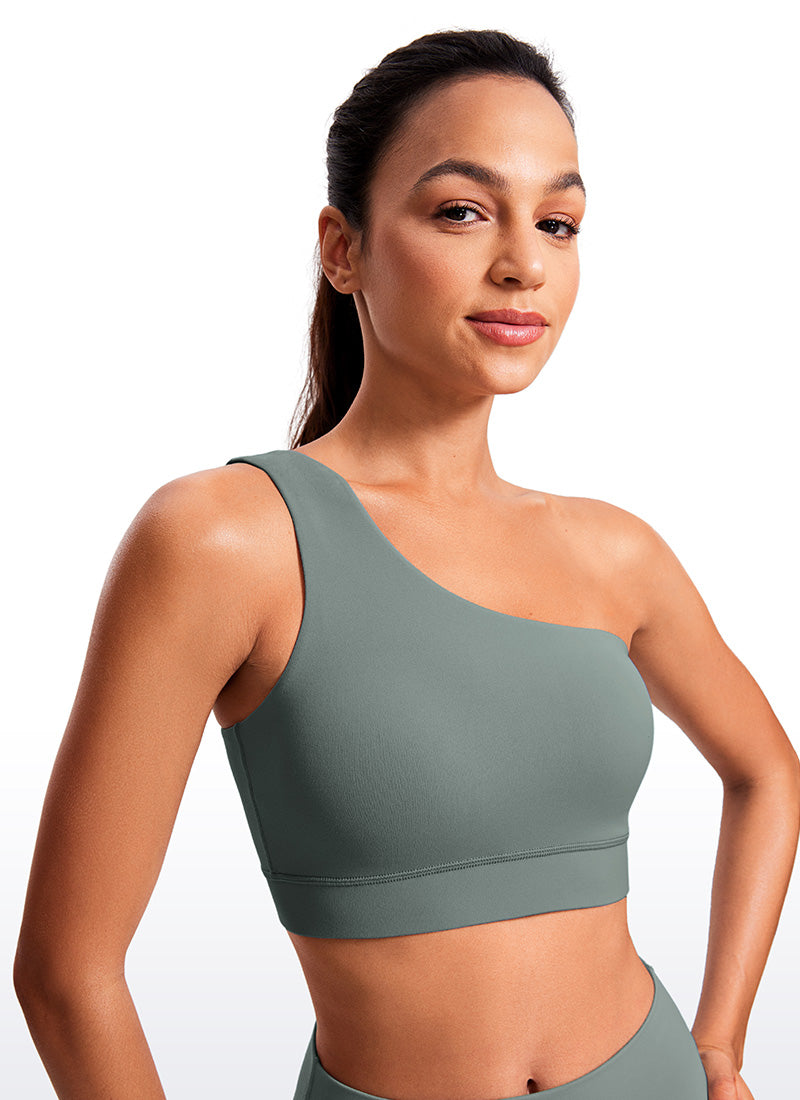 Butterluxe One Shoulder Sports Bra