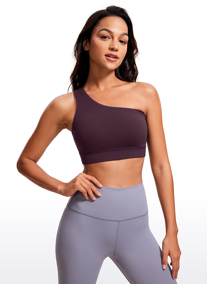 Butterluxe One Shoulder Sports Bra