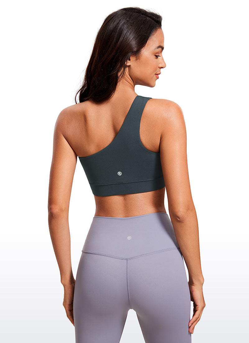 Butterluxe One Shoulder Sports Bra