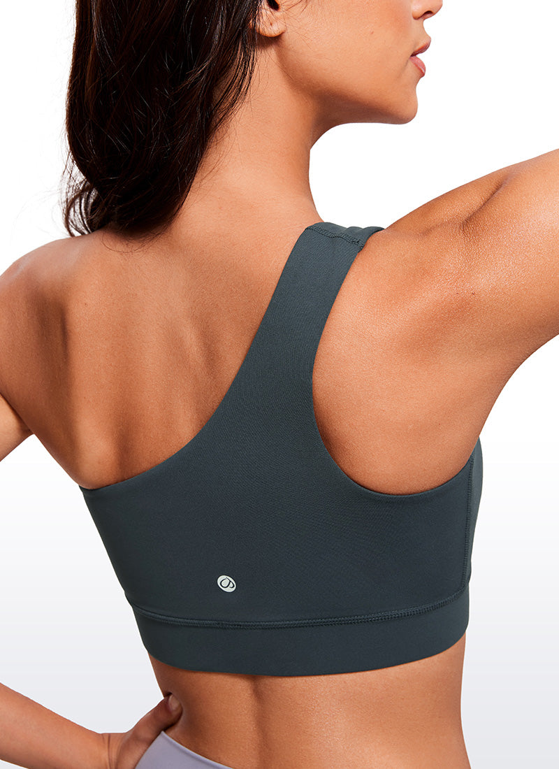 Butterluxe One Shoulder Sports Bra