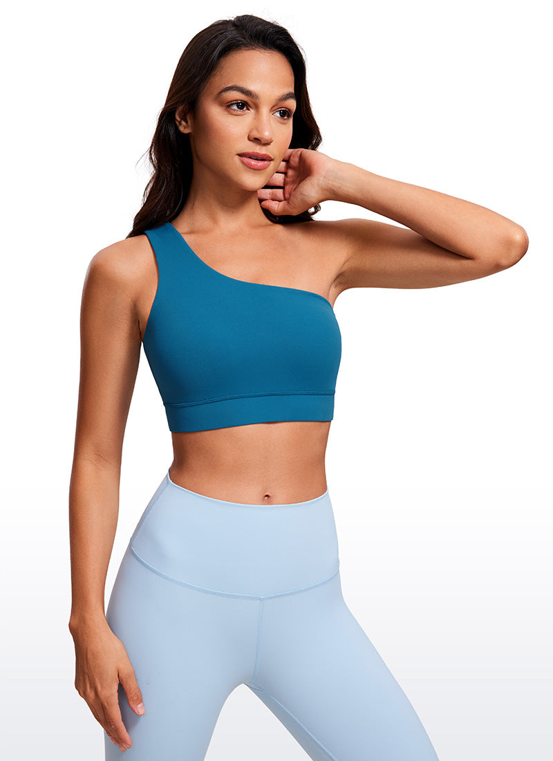 Butterluxe One Shoulder Sports Bra