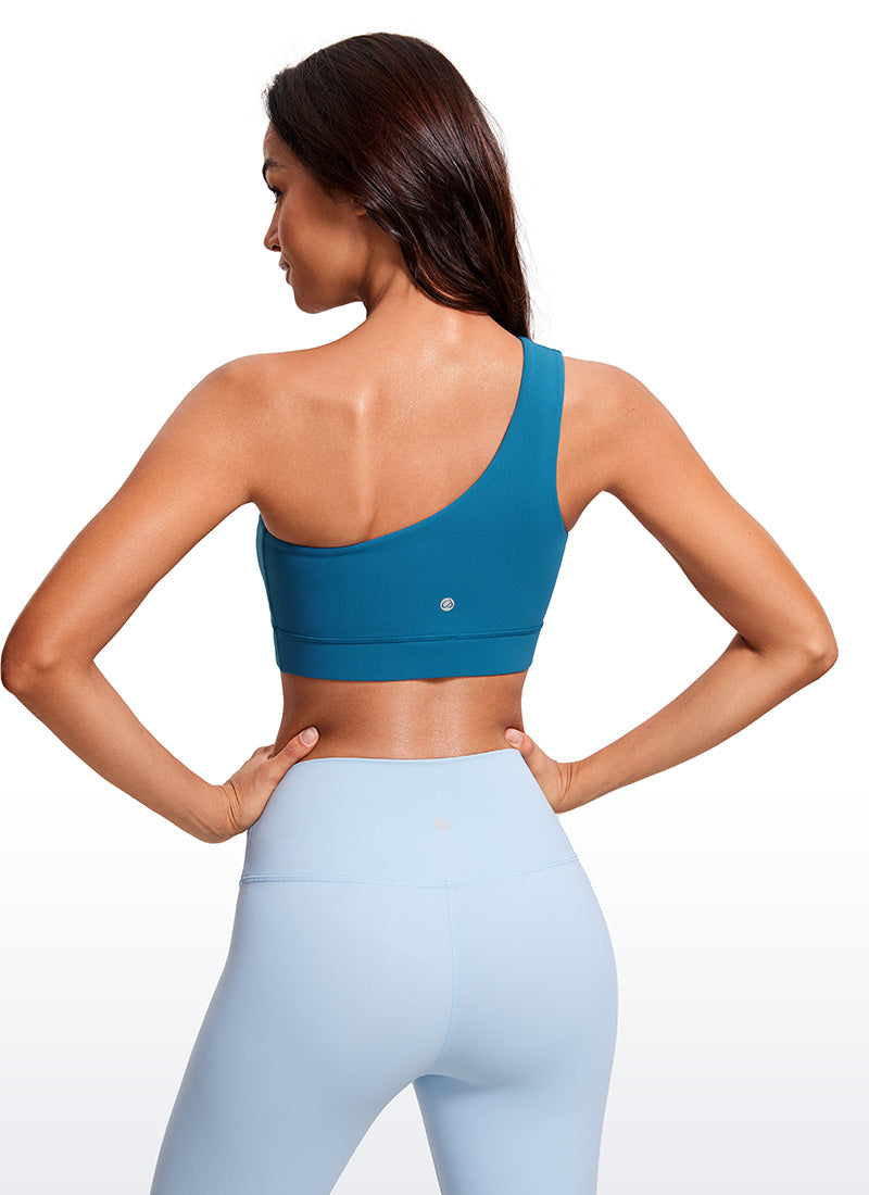 Butterluxe One Shoulder Sports Bra