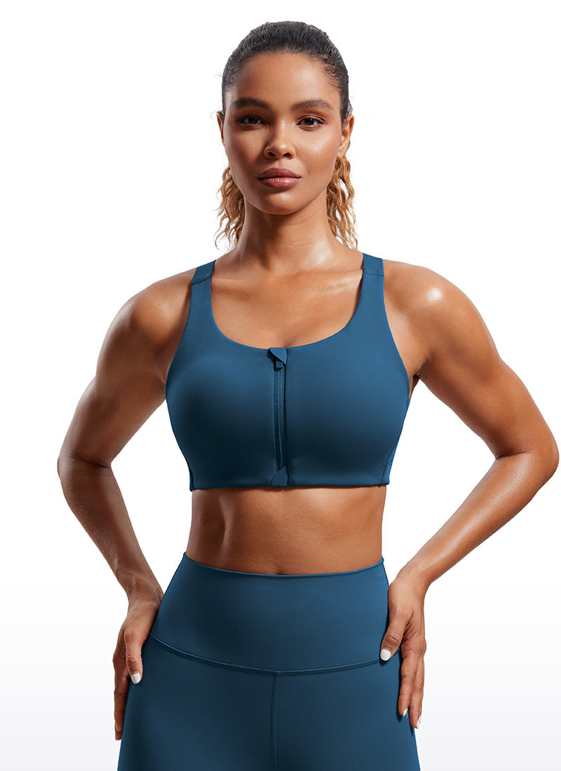 Compression sports bra on sale