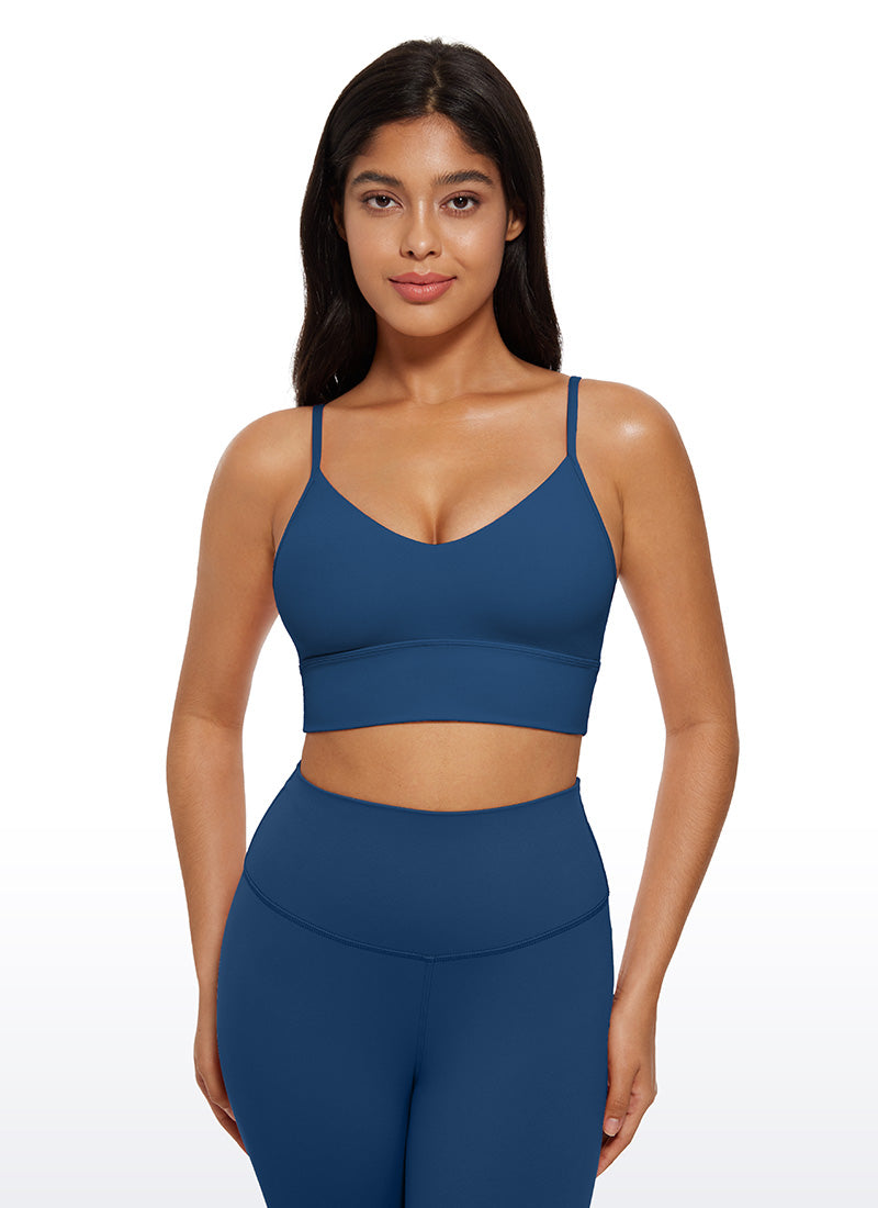 Butterluxe V Neck Longline Sports Bra