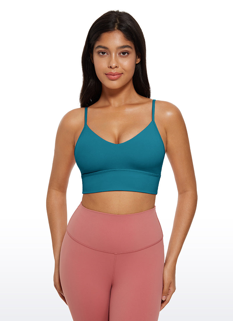 Butterluxe V Neck Longline Sports Bra