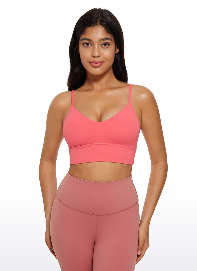 Soutien-gorge de sport long à col en V Butterluxe