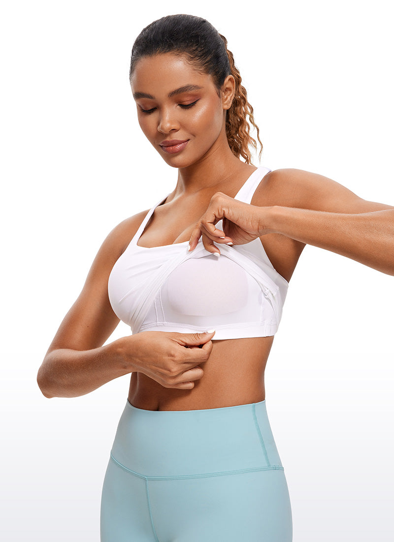 Butterluxe – Tanktops mit überkreuztem Rücken und integriertem BH