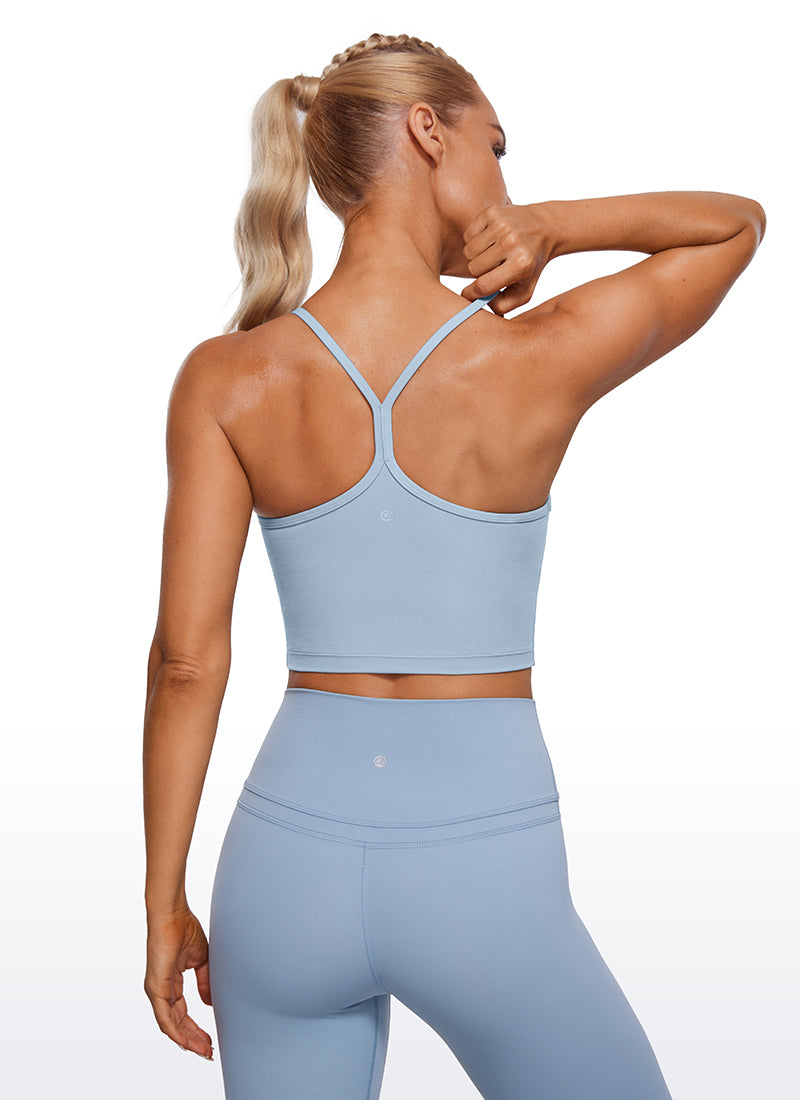 Butterluxe Y Back Built-in Bra Tanks