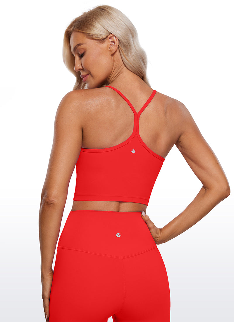 Butterluxe Y Back Built-in Bra Tanks