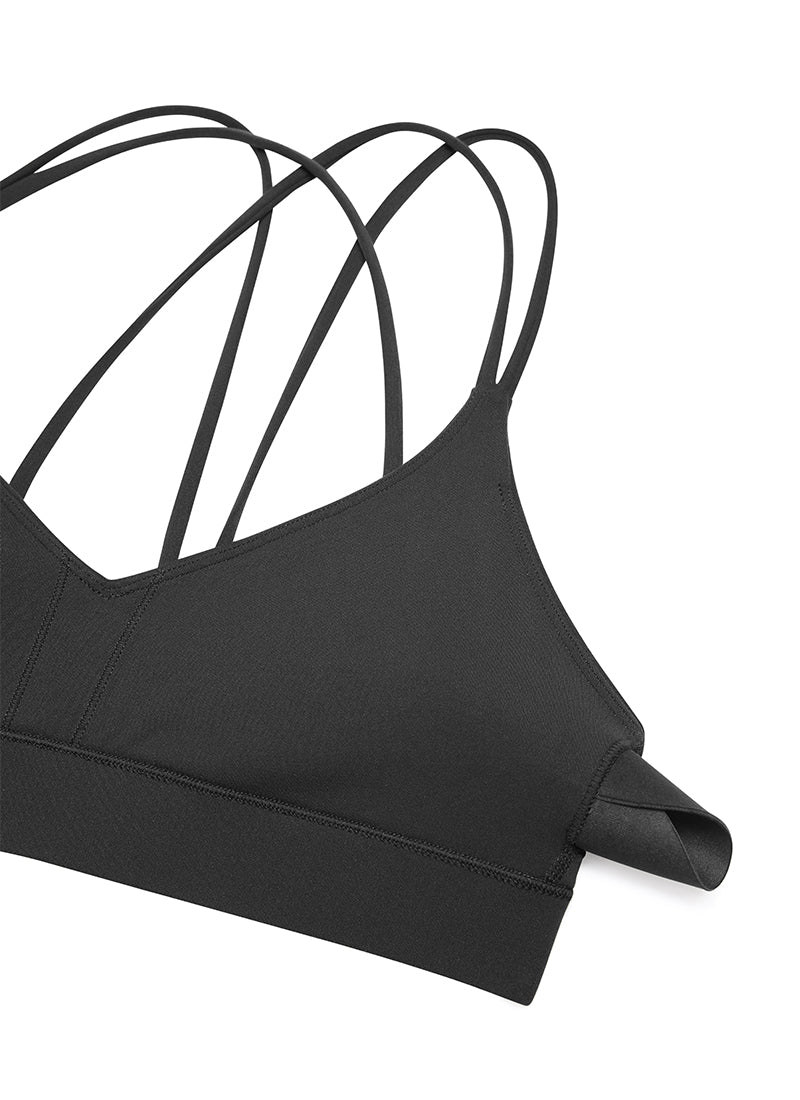 Soutien-gorge à bretelles et col en V Butterluxe