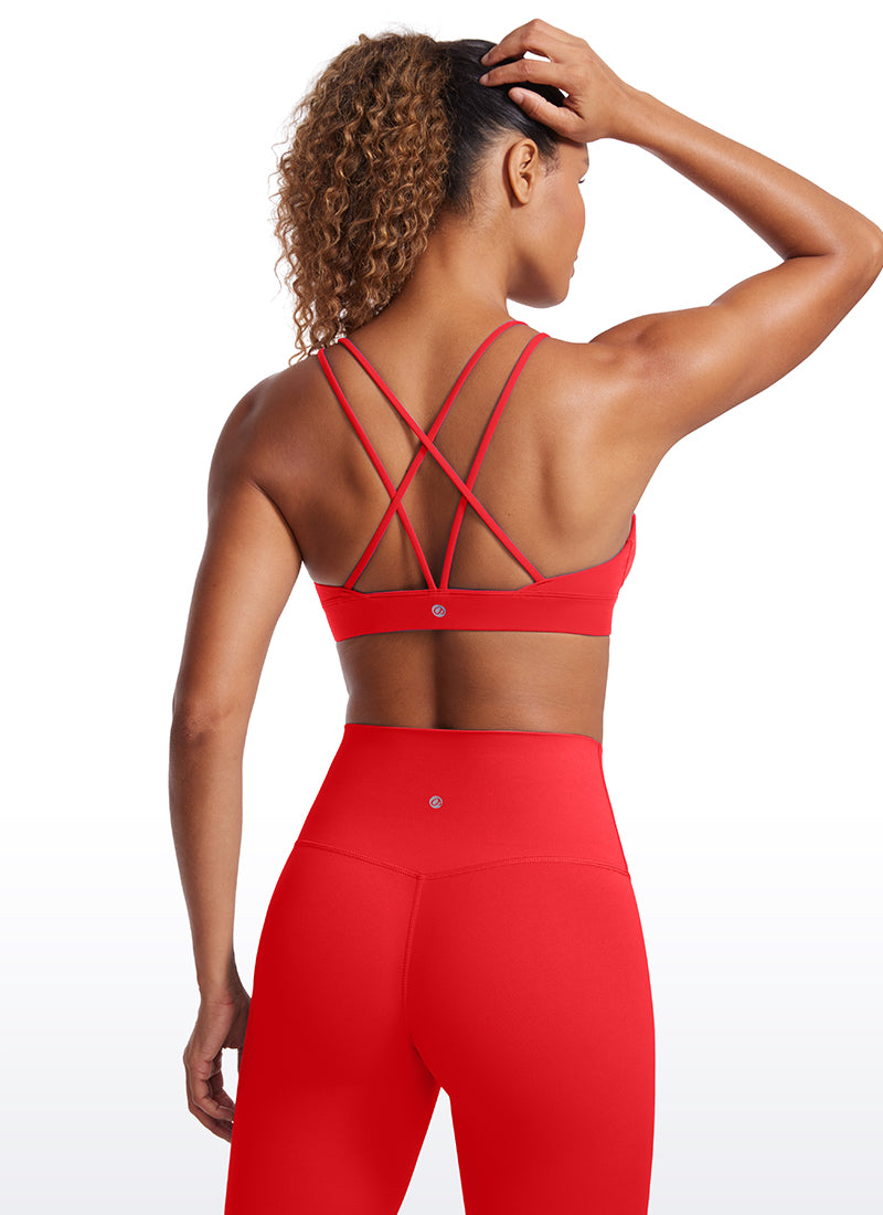 Butterluxe V Neck Strappy Back Bras