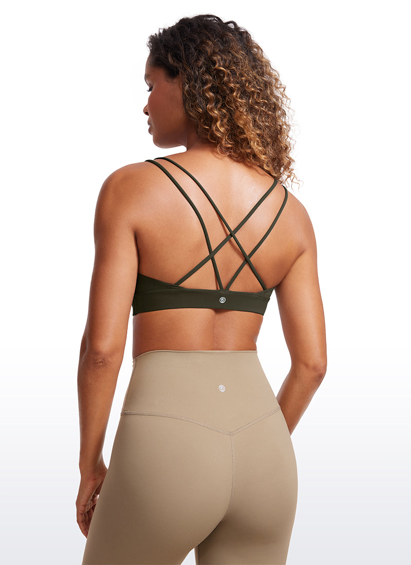 Butterluxe V Neck Strappy Back Bra