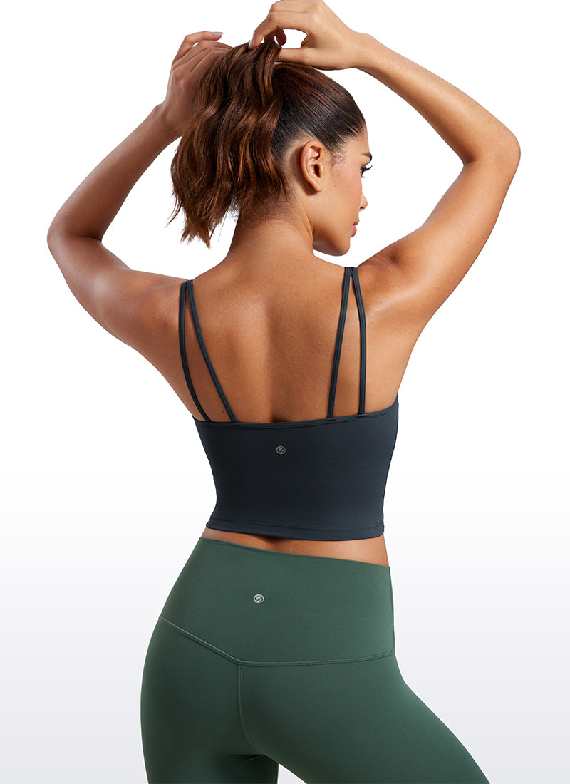 Butterluxe-Light V Neck Longline Sports Bra