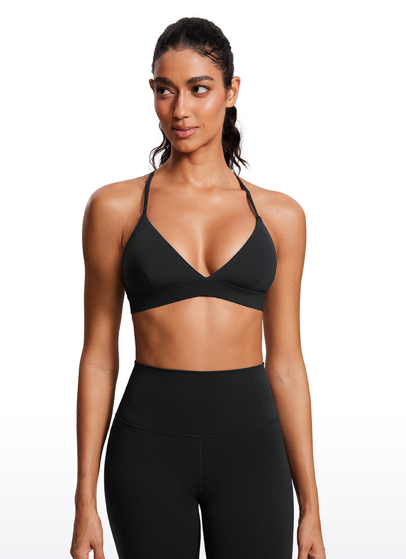 Nakedfeel Double Lined Triangle Strappy Sports Bra